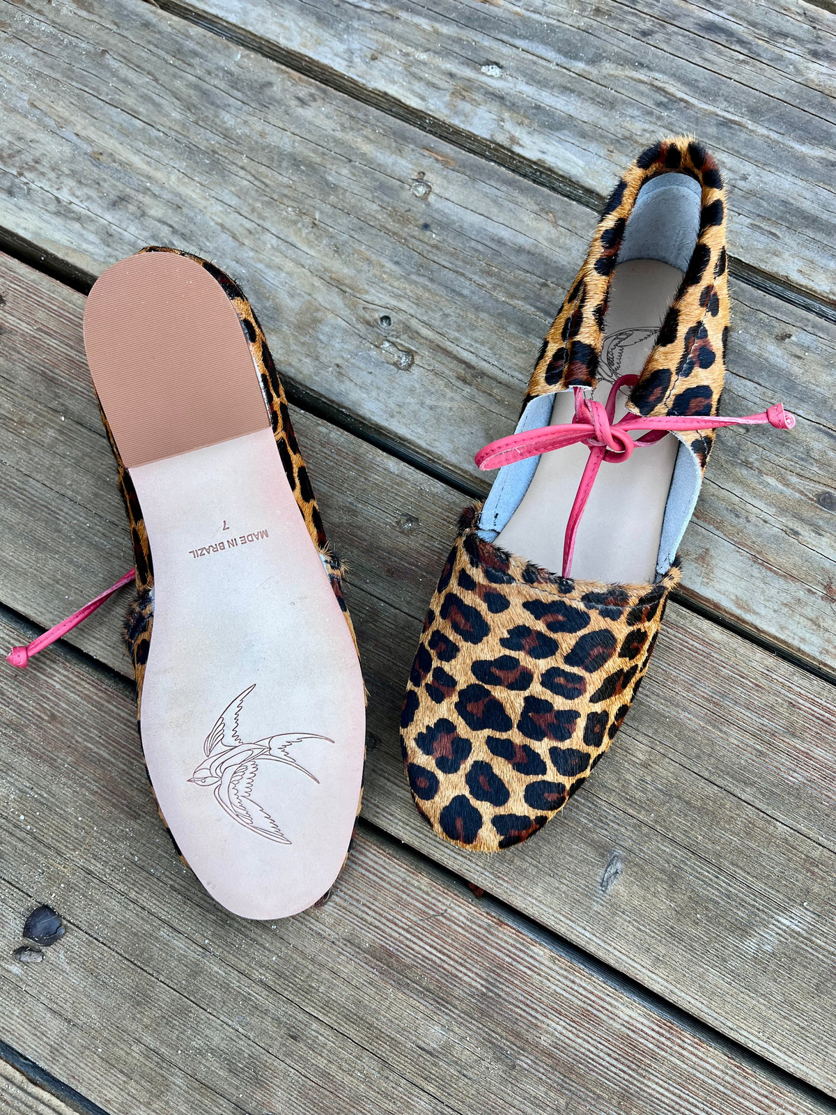 Limited Edition Amelie calf hair Flats